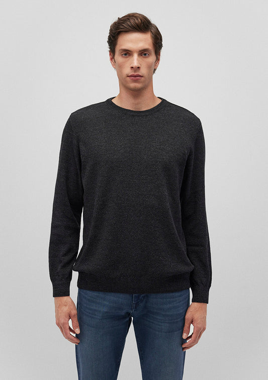 Black Basic Sweater