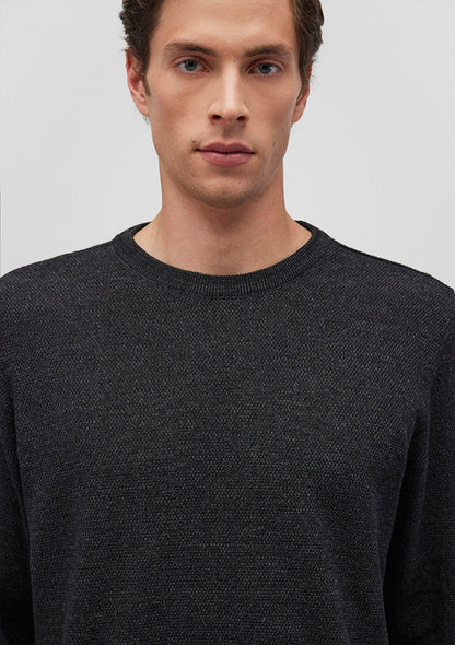 Black Basic Sweater