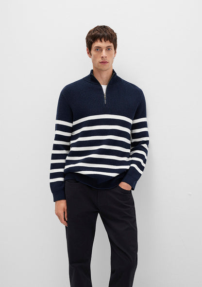 Striped Navy Sweater