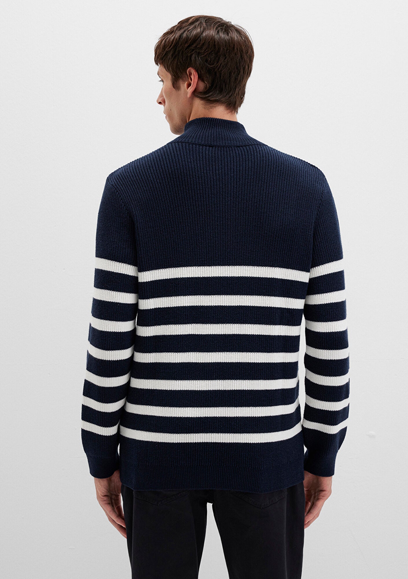 Striped Navy Sweater