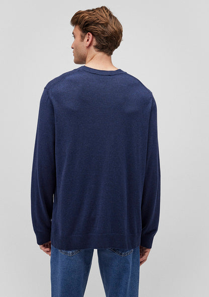 Navy Crewneck Sweater