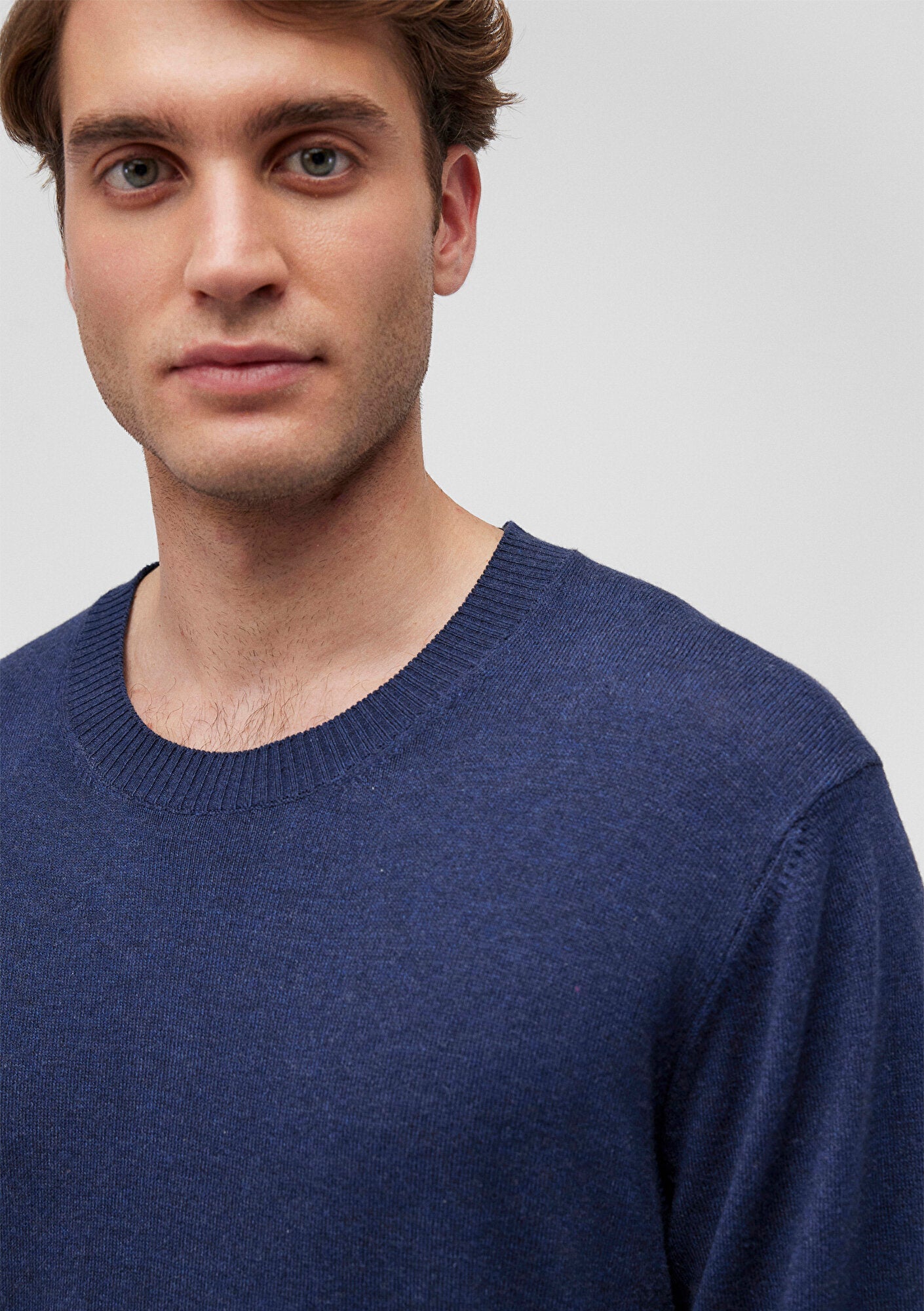 Navy Crewneck Sweater