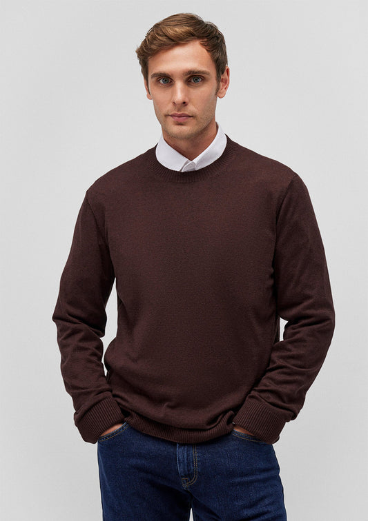 Brown Crewneck Sweater