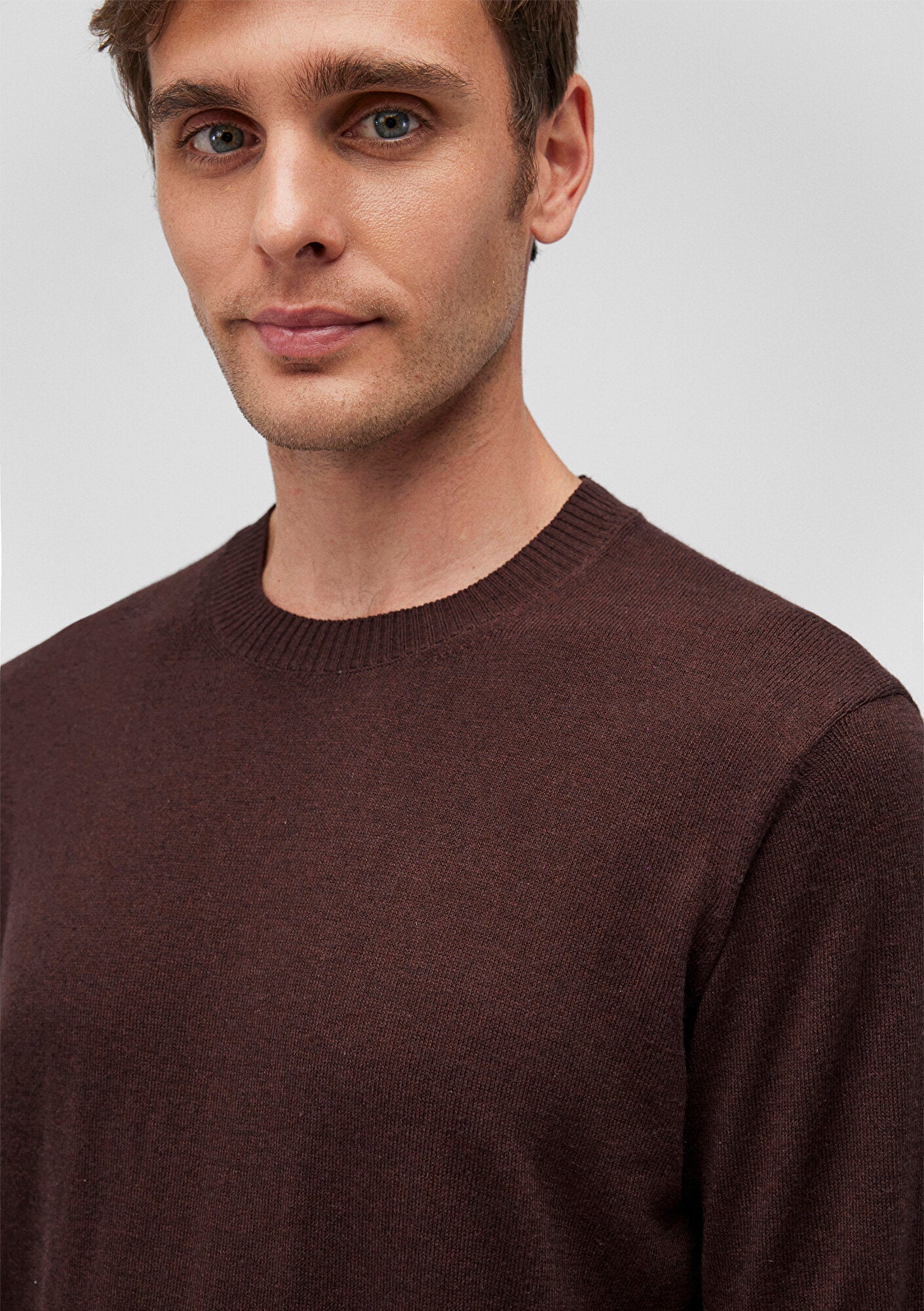 Brown Crewneck Sweater