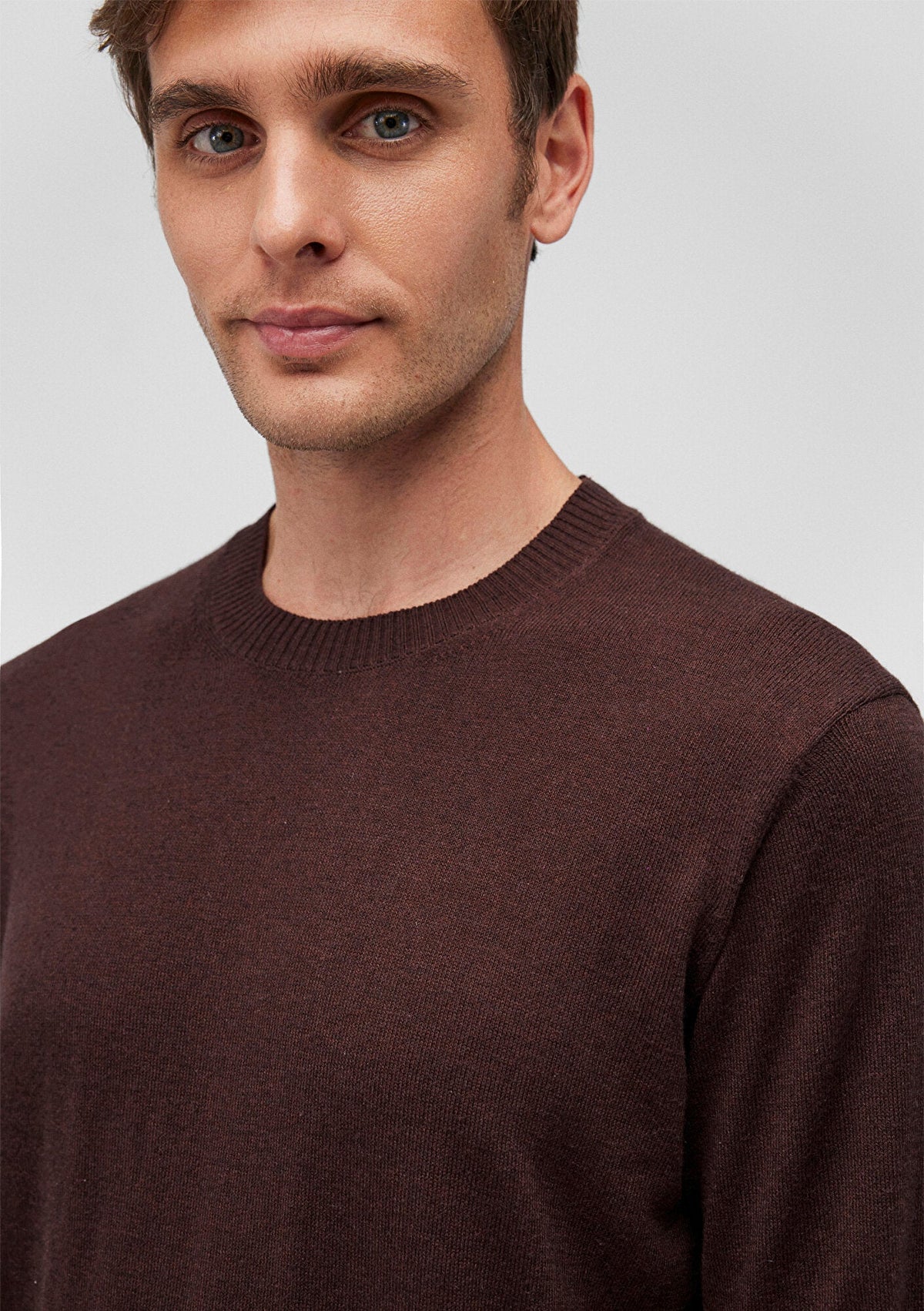 Brown Crewneck Sweater