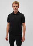 Black Knit Polo