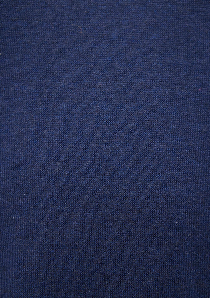 V Neck Navy Sweater