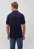Navy Knit Polo