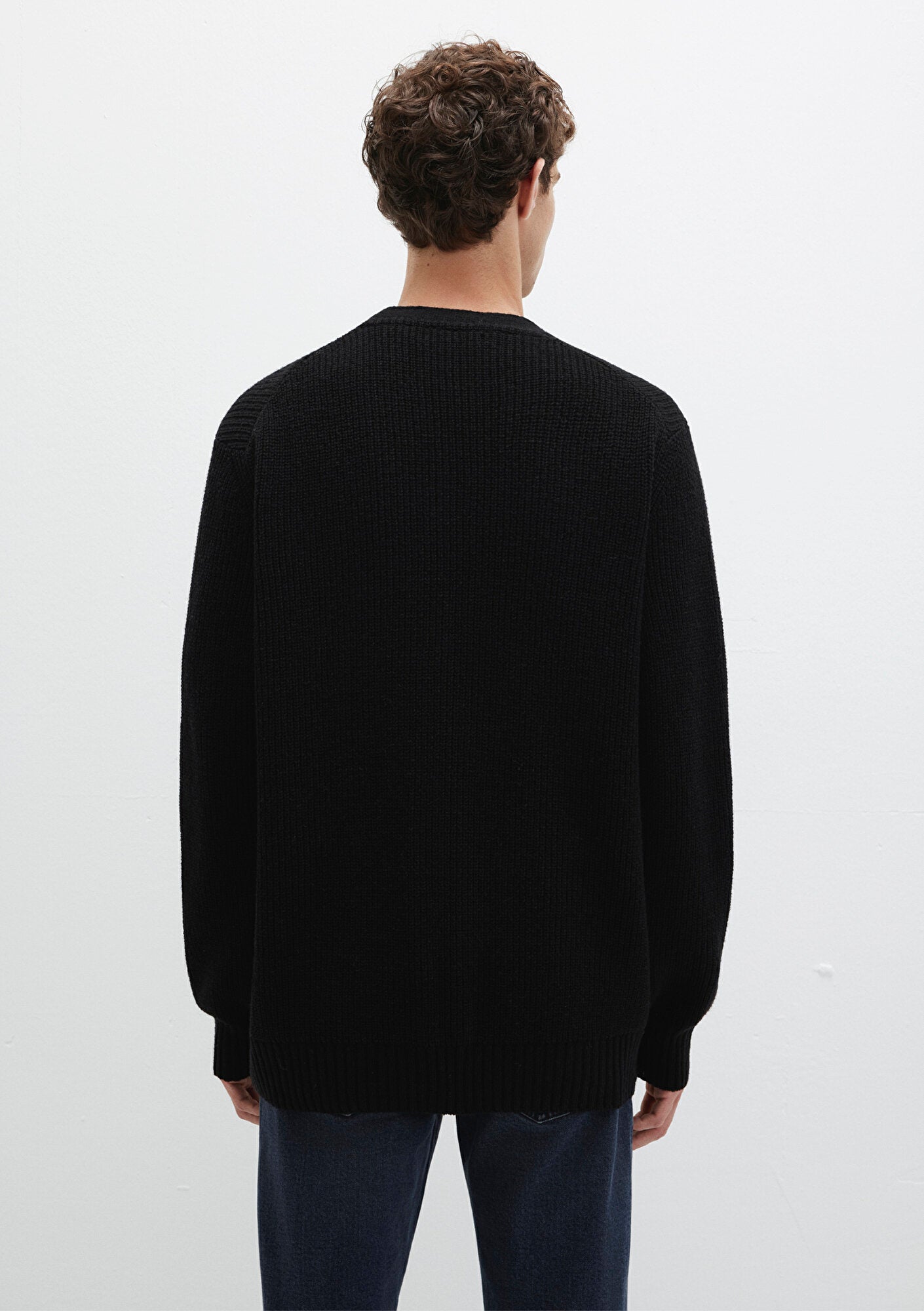 Full Zip Black Cardigan