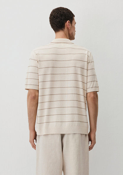 Ecru Polo Sweater
