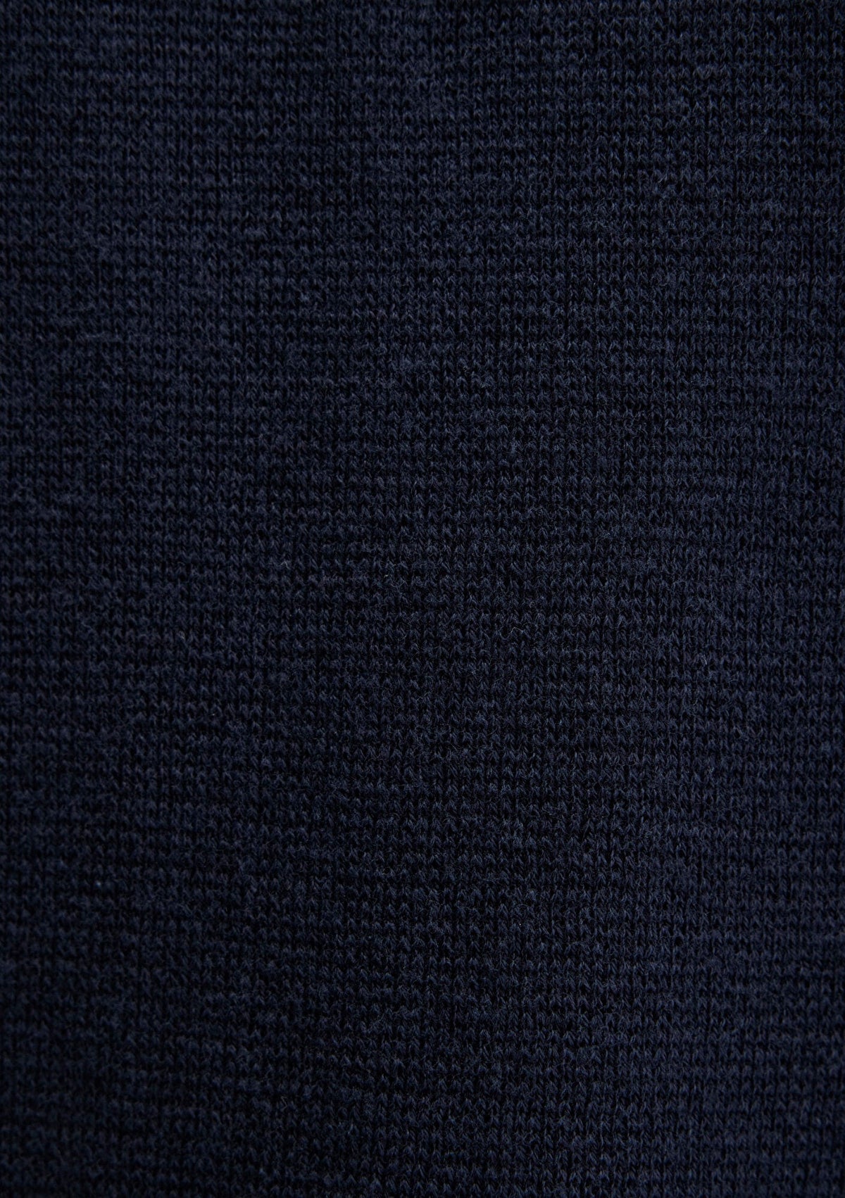 Navy Knit Polo