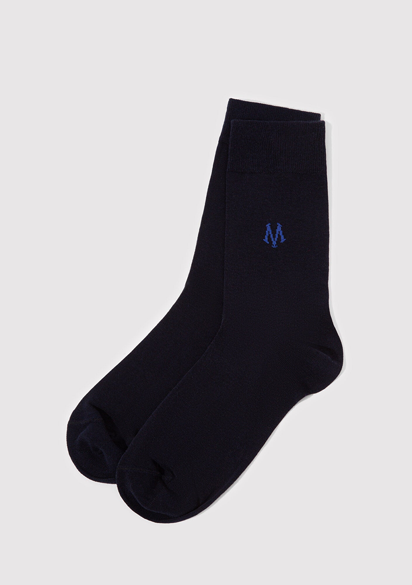 Navy Socket Socks
