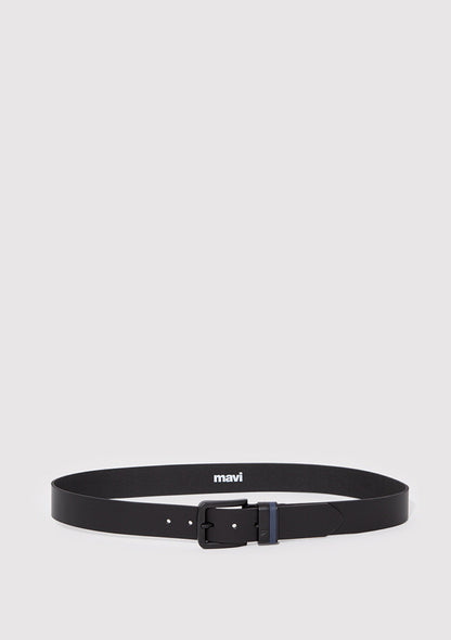 Black Leather Belt