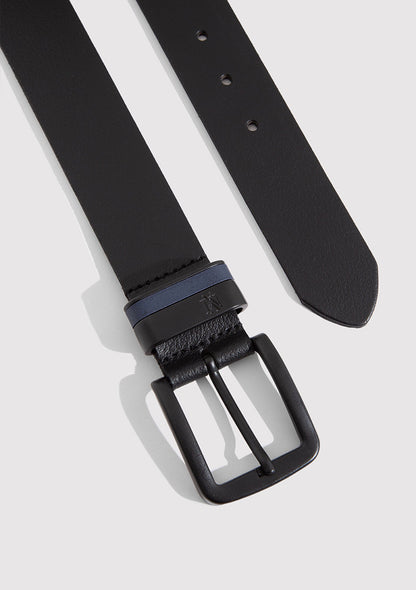 Black Leather Belt