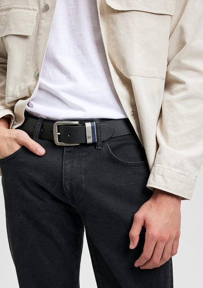 Black Leather Belt