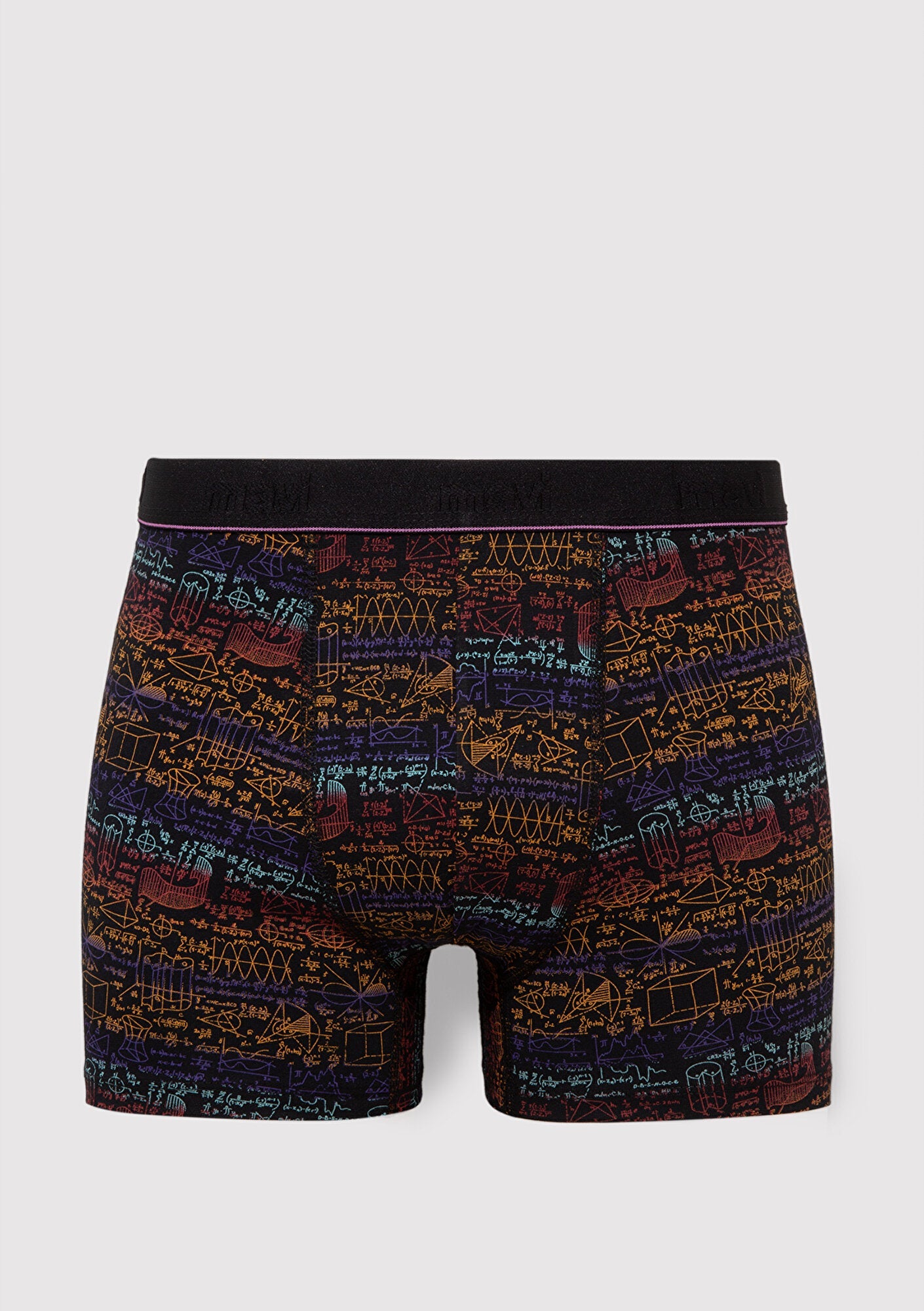 Printed Black Boxers