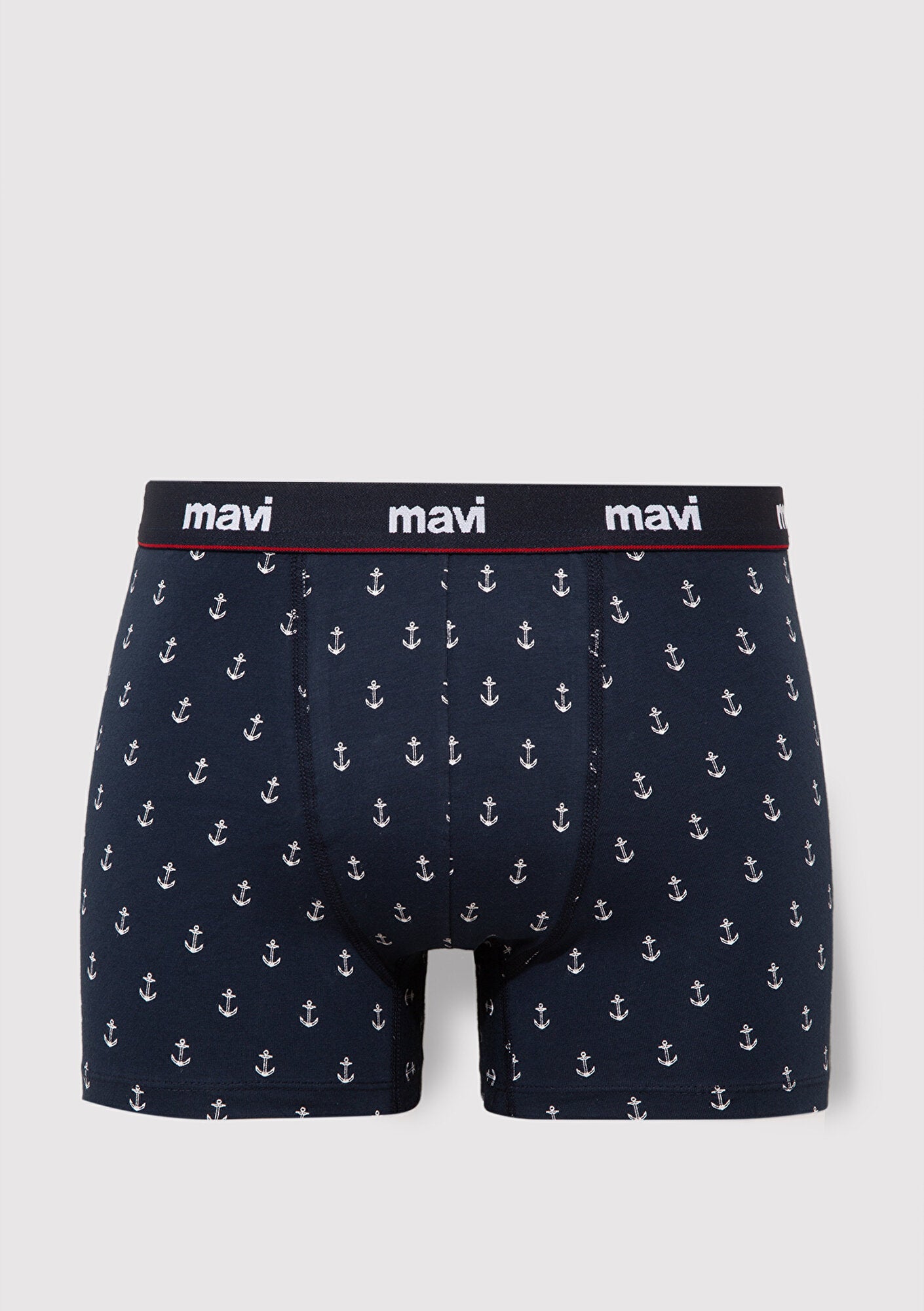 Printed Navy Boxers