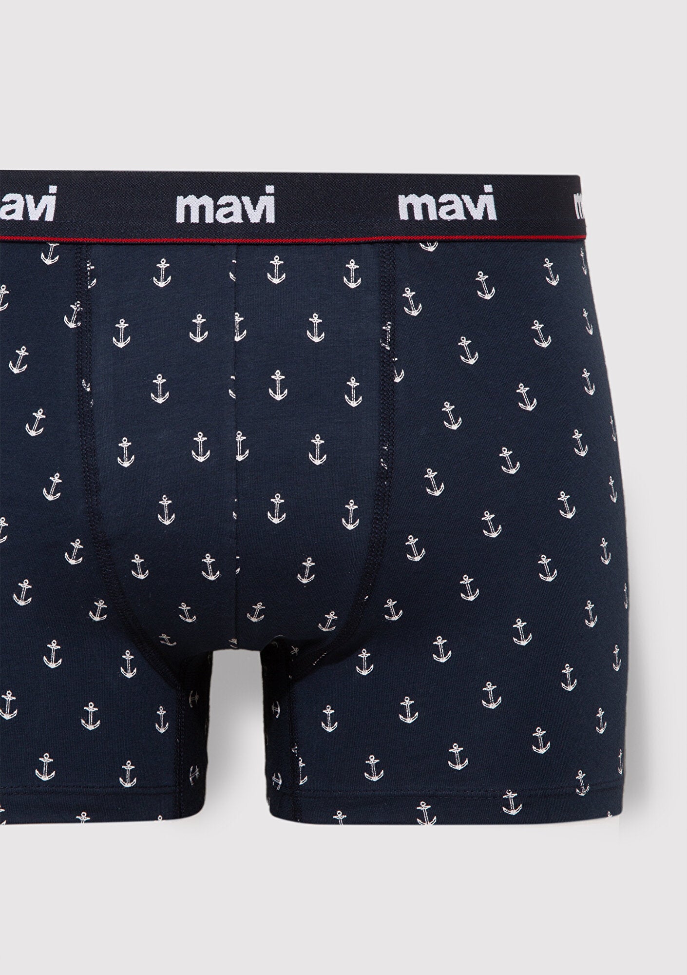 Printed Navy Boxers
