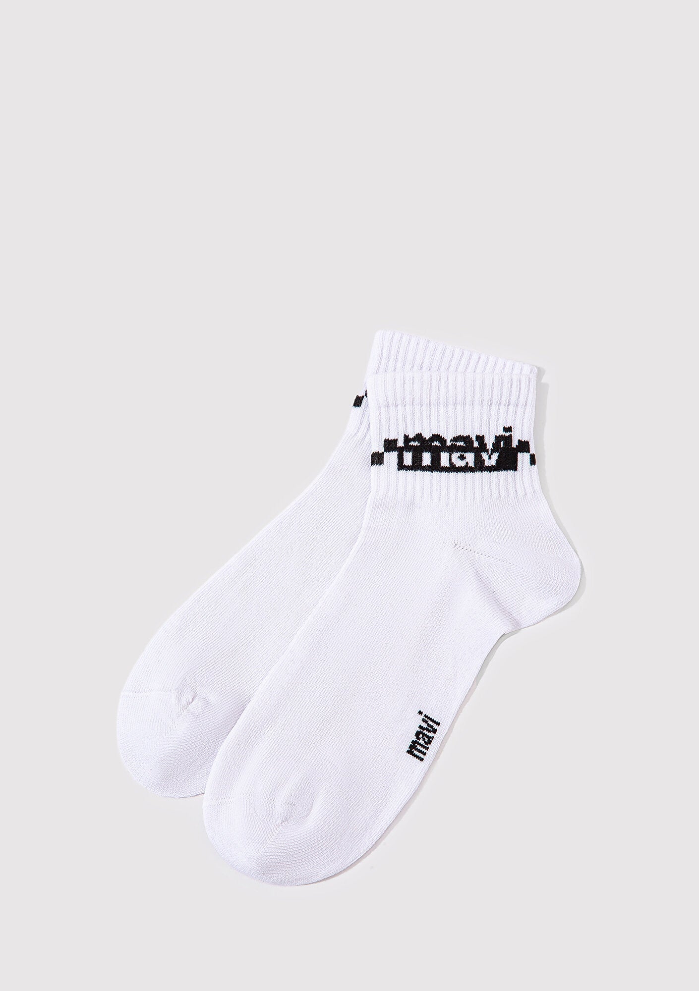 White Socket Socks
