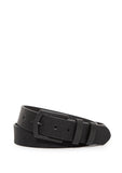 Black Faux Leather Belt