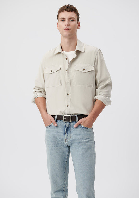 Brown Faux Leather Belt