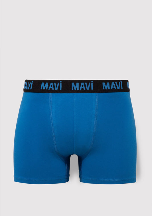 Blue Basic Boxers