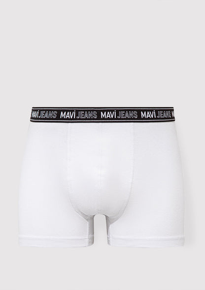 White Basic Boxers