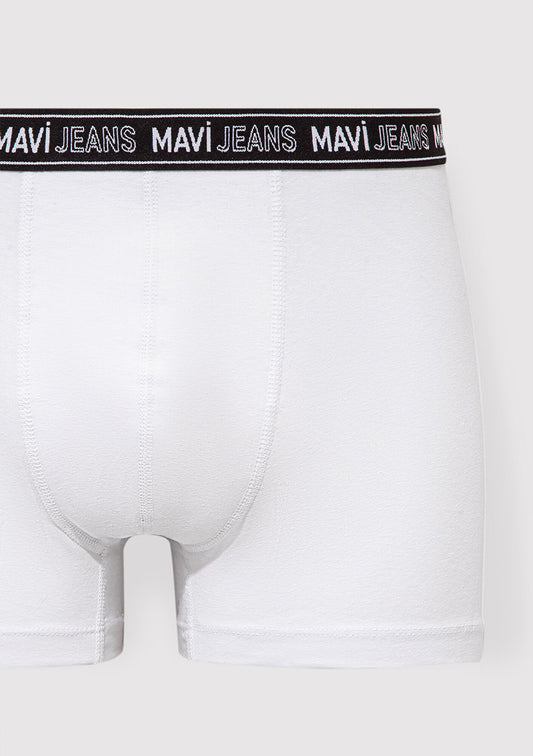 White Basic Boxers