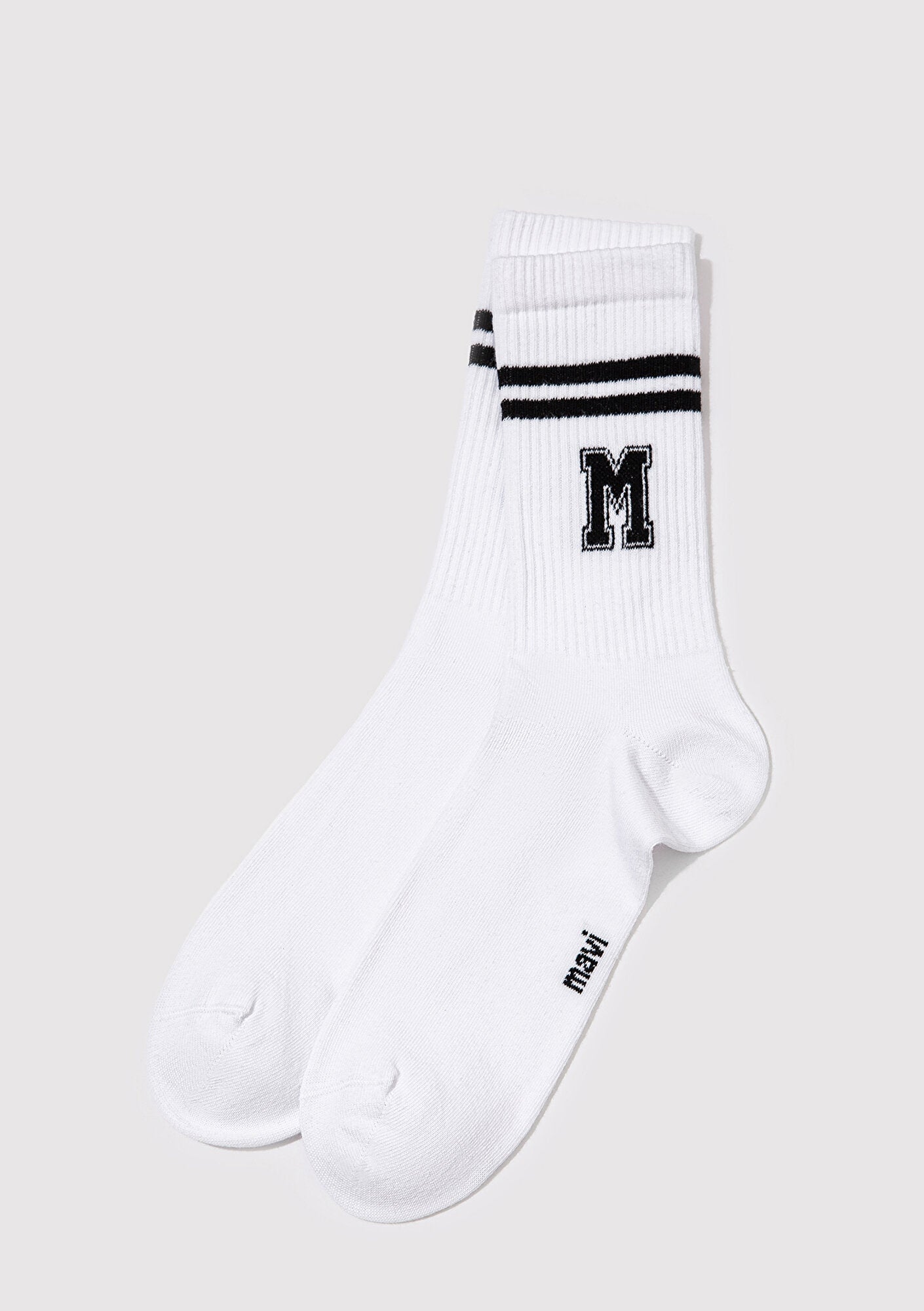 White Crew Socks