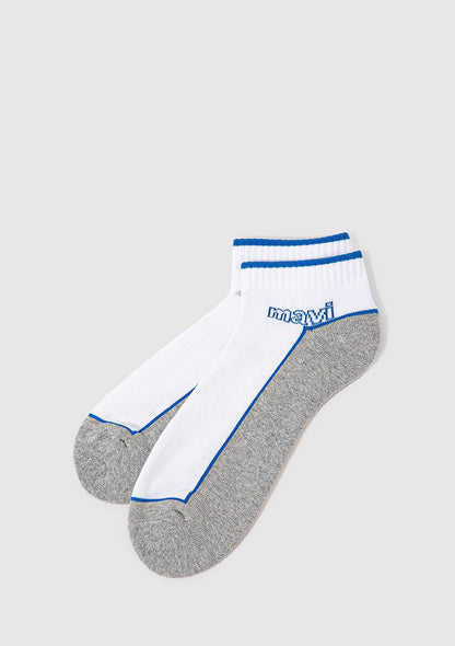Grey Ankle Socks