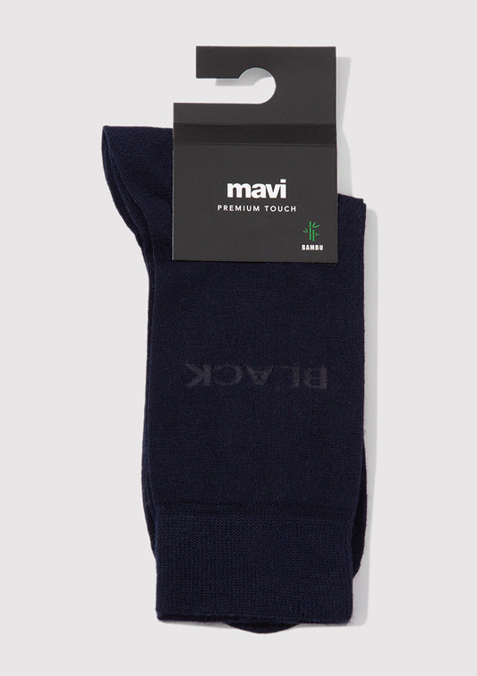 Navy Socket Socks