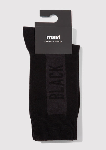 Black Socket Socks