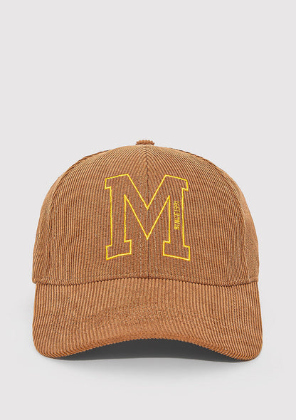 Mavi Logo Printed Brown Cap