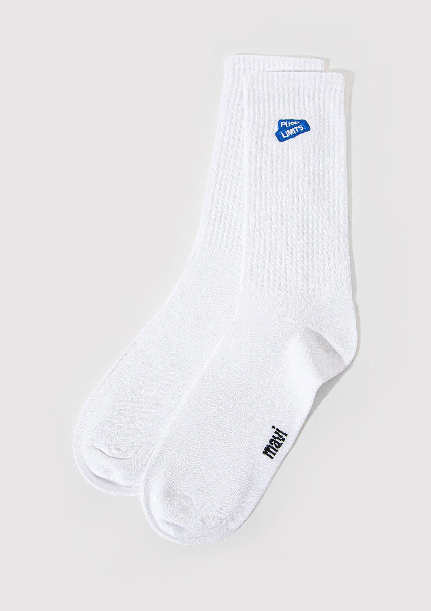 White Socket Socks
