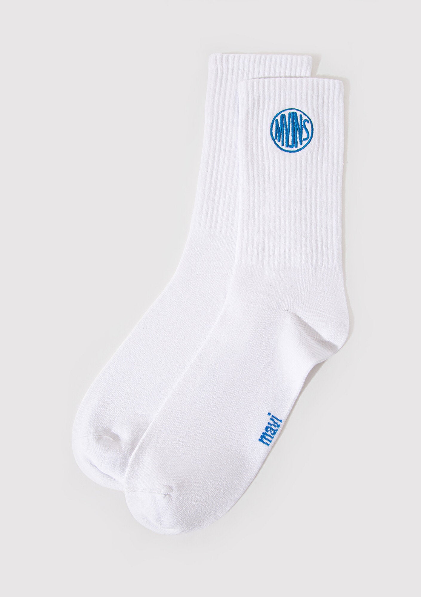 White Socket Socks