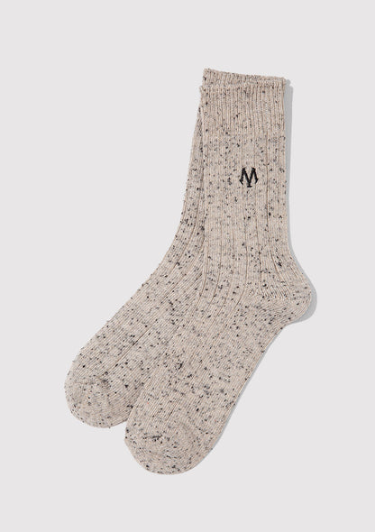 Ecru Boot Socks