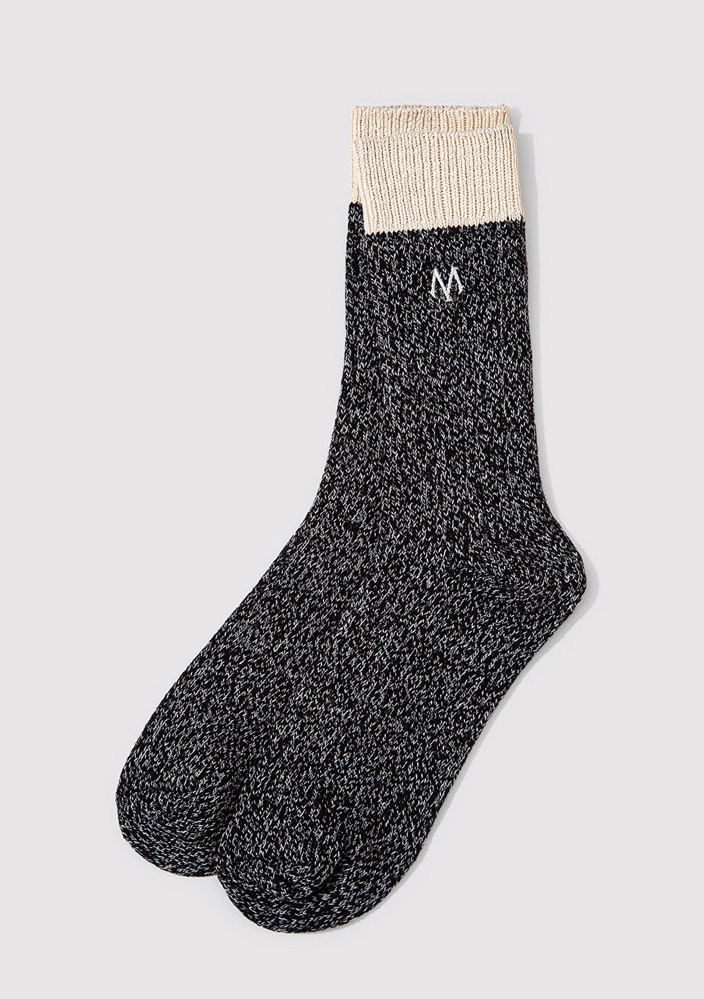 Black Boot Socks