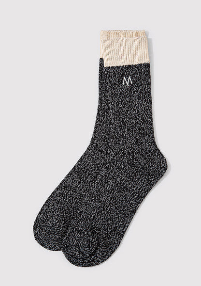 Black Boot Socks