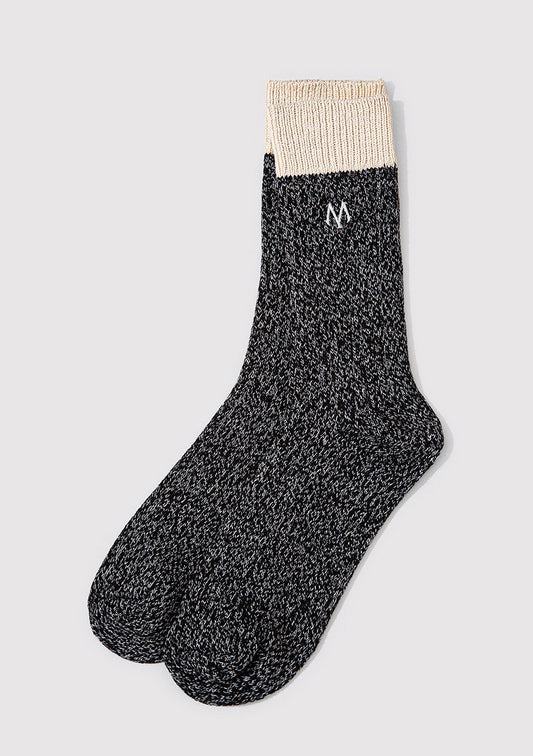 Black Boot Socks
