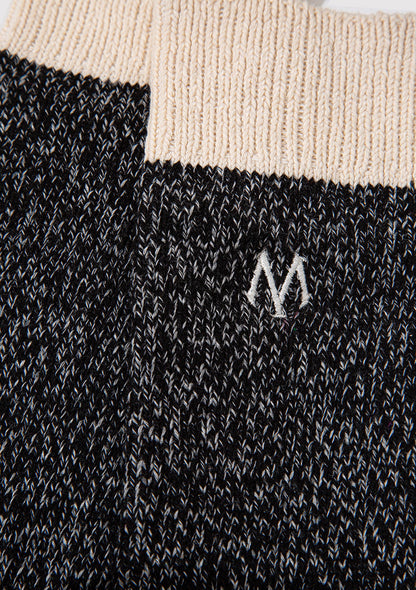 Black Boot Socks