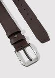 Brown Faux Leather Belt