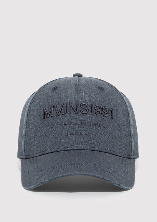 Embroidered Navy Cap