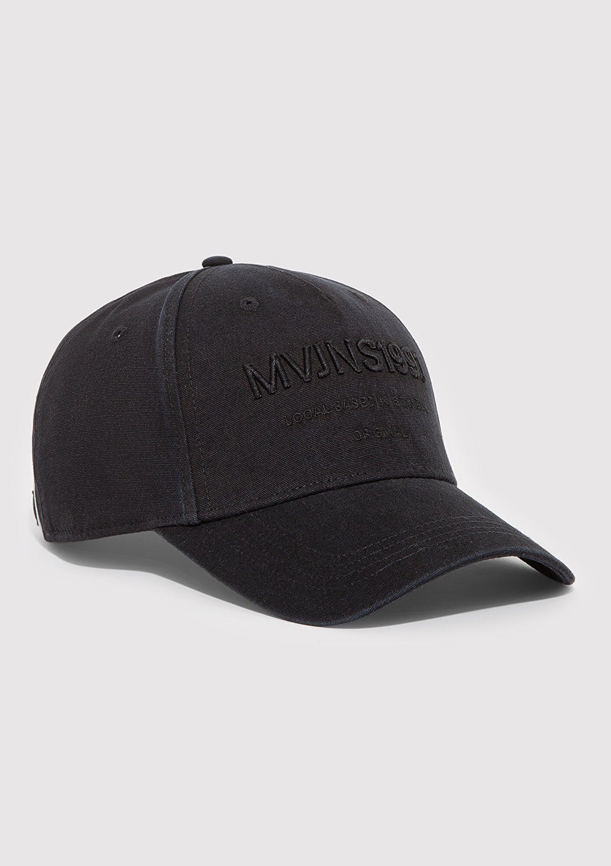 Embroidered Black Cap