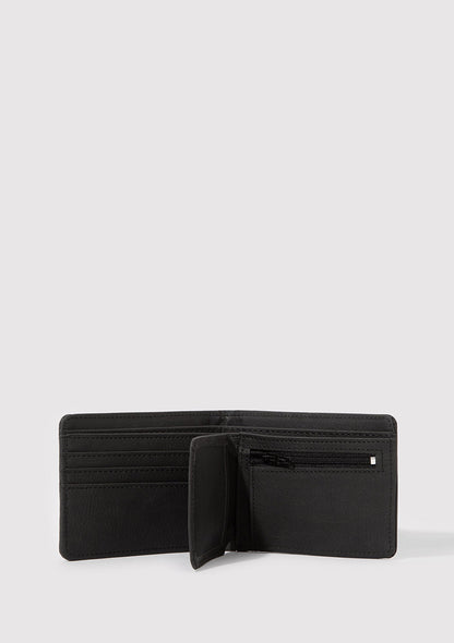 Black Faux Leather Wallet