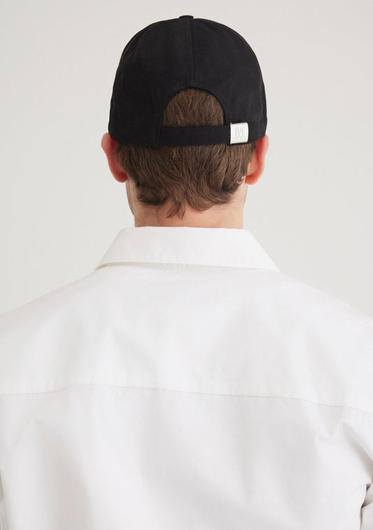 M Logo Black Cap