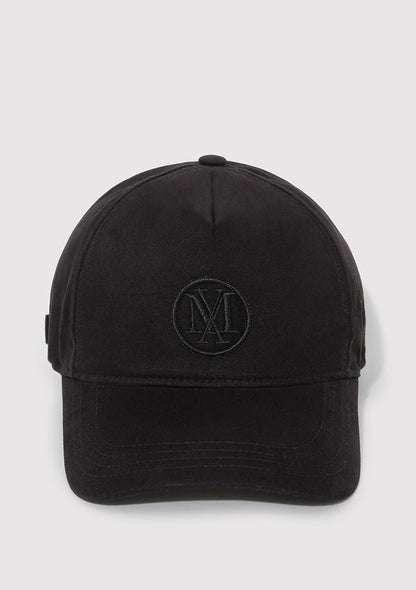 M Logo Black Cap
