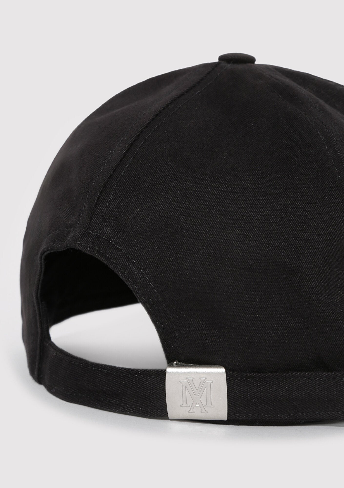 M Logo Black Cap