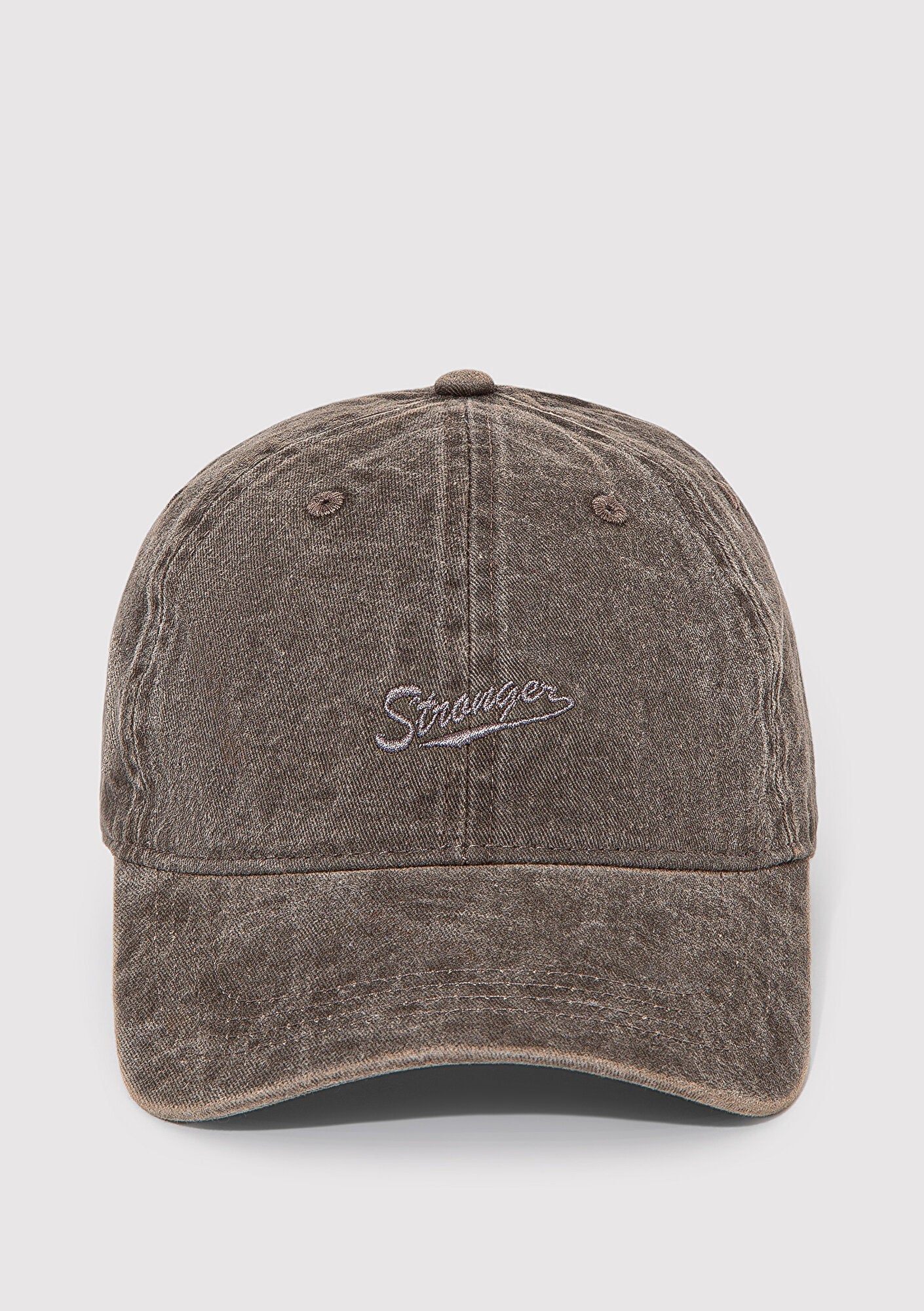 Embroidered Khaki Cap