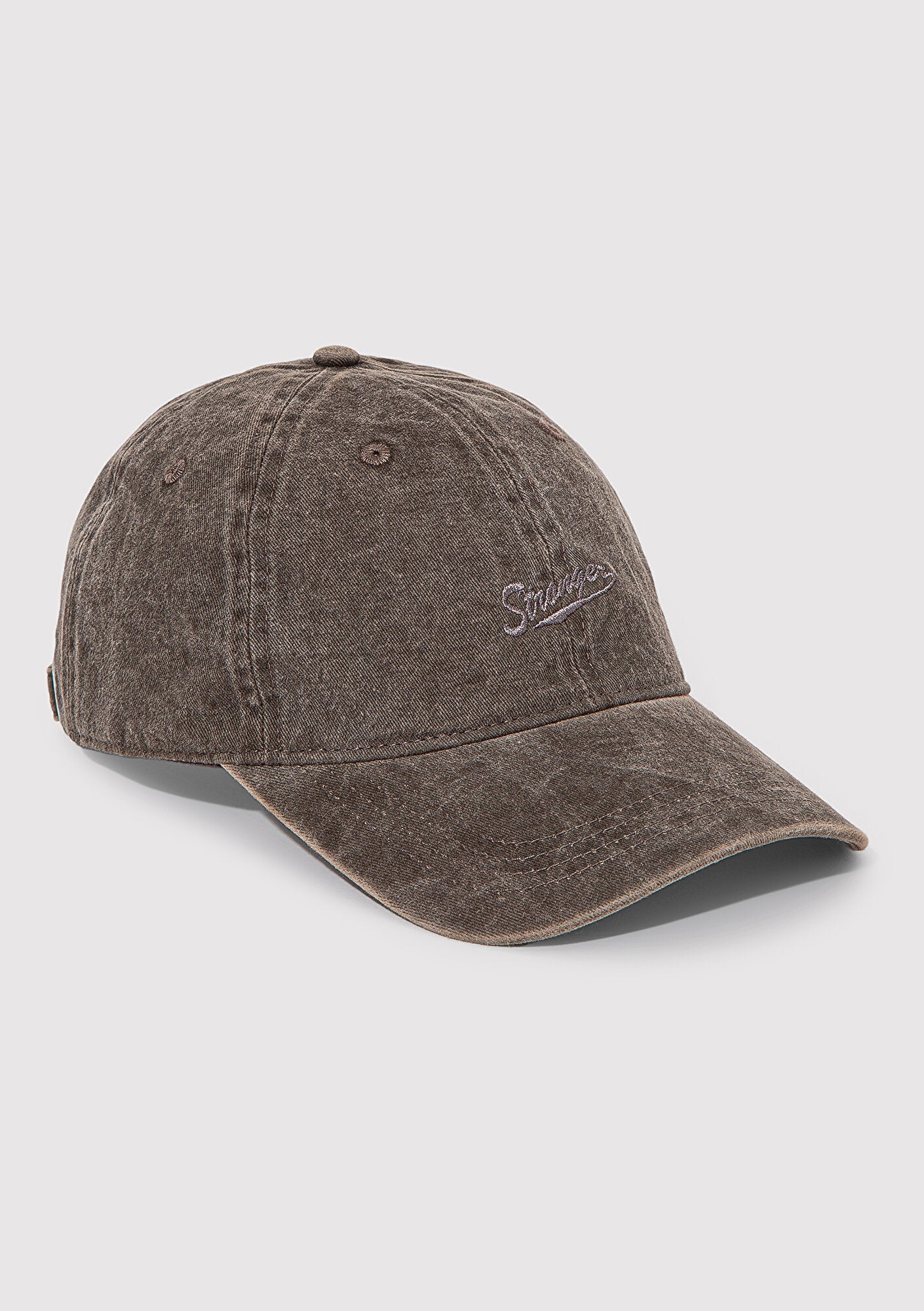 Embroidered Khaki Cap