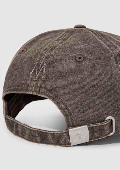 Embroidered Khaki Cap